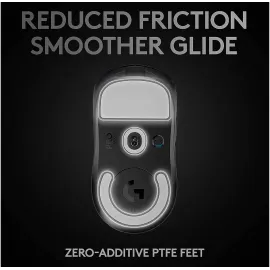 Logitech G PRO X SUPERLIGHT Wireless Gaming Mouse, Ultra-Lightweight, HERO 25K Sensor, 25,600 DPI, 5 Programmable Buttons, Long Battery Life, Compatible with PC / Mac - Black