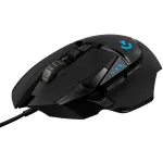 Logitech G502 HERO High Performance Wired Gaming Mouse, HERO 25K Sensor, 25,600 DPI, RGB, Adjustable Weights, 11 Programmable Buttons, On-Board Memory, PC / Mac