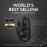 Logitech G502 HERO High Performance Wired Gaming Mouse, HERO 25K Sensor, 25,600 DPI, RGB, Adjustable Weights, 11 Programmable Buttons, On-Board Memory, PC / Mac
