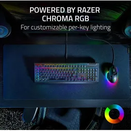 Razer BlackWidow V4 X Full Size Mechanical Gaming Keyboard Green Switches Tactile & Clicky