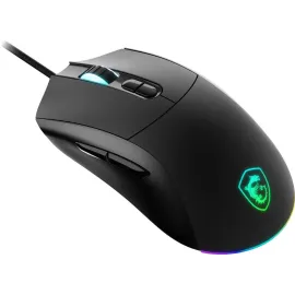 MSI Forge GM320 Gaming Mouse - Up to 12,800 DPI, 6 DPI presets, 1KHz Report Rate, RGB