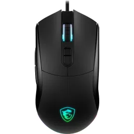MSI Forge GM320 Gaming Mouse - Up to 12,800 DPI, 6 DPI presets, 1KHz Report Rate, RGB