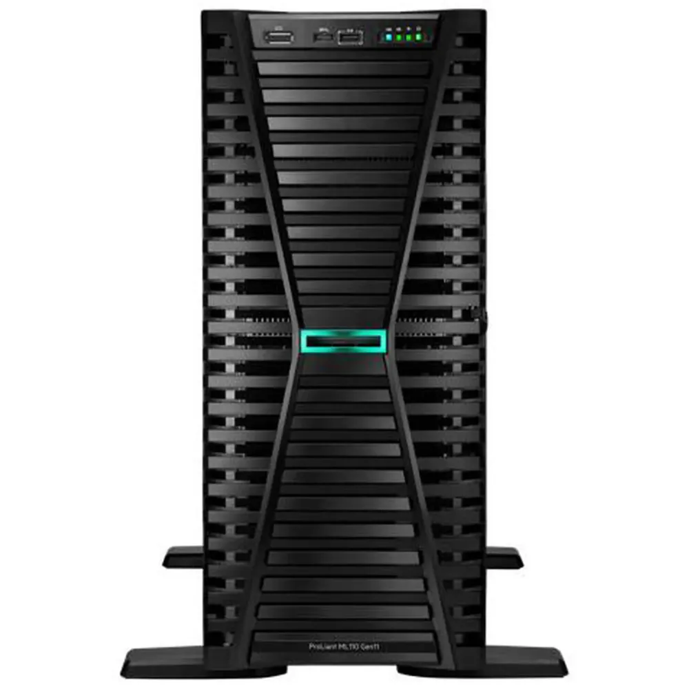 HPE ProLiant ML110 Gen11 5416S 2.0GHz 16-Core / 2x32G / 8SFF / 2x960GB SATA SSD / 1GbE / MR408i-o / 2x800W PS Tower Server