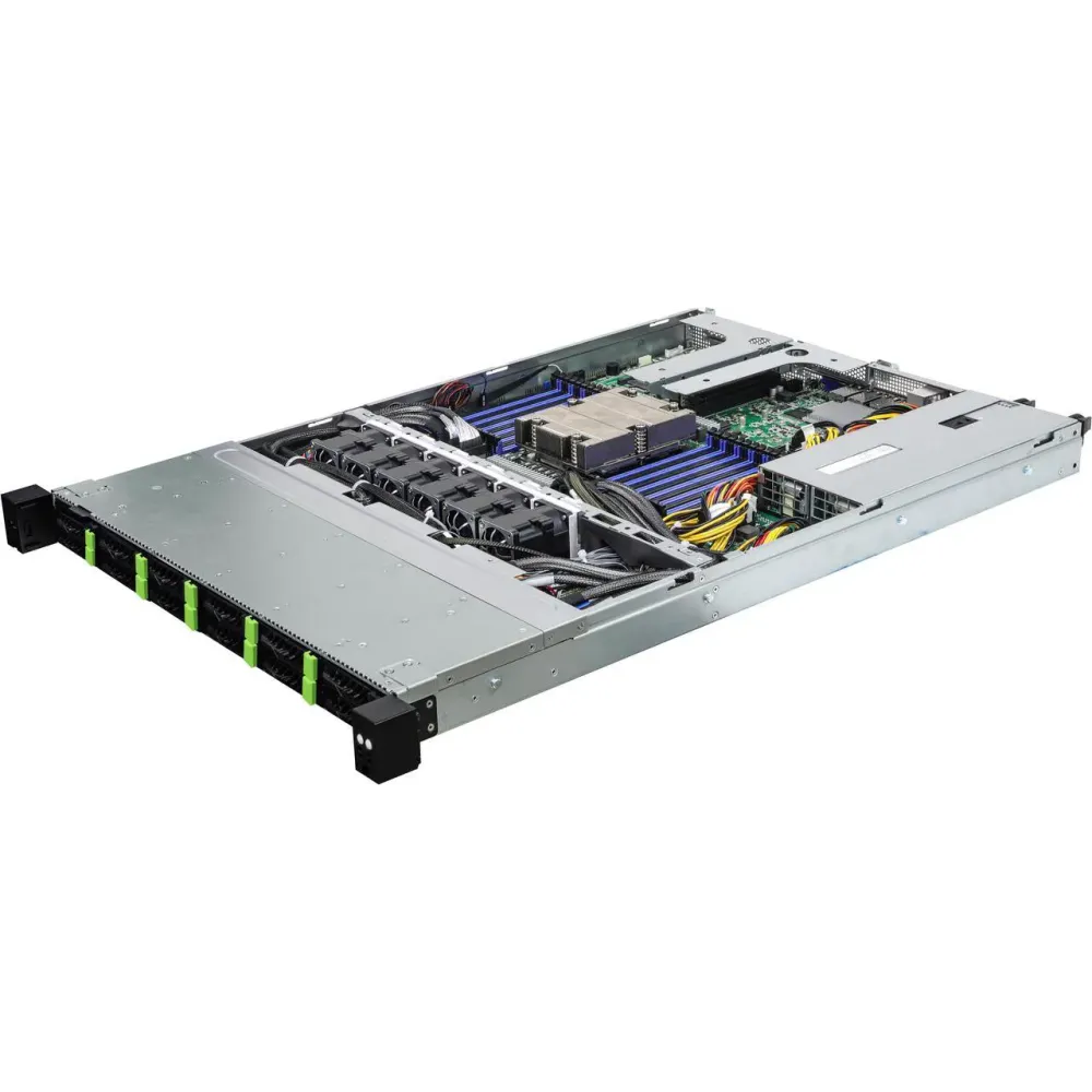 ASRock Rack 1U12E-GENOA/2L2T 1U Rackmount Storage Server Barebone AMD Single Socket SP5 (LGA 6096) AMD EPYC™ 9004 series processors 12 NVMe bays Dual 10G Lan Dual 1G Lan