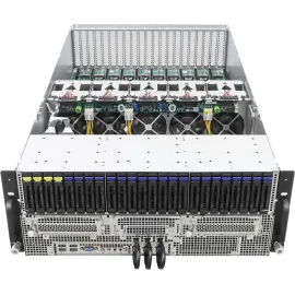 ASRock Rack Server GPU Barebone 4U8G-GENOA2 Dual Socket SP5 (LGA 6096), AMD EPYC™ 9005*/9004 8GPU