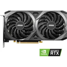 MSI Ventus GeForce RTX 3060 12GB GDDR6 PCI Express 4.0 Graphics Card RTX 3060 Ventus 2X 12G OC