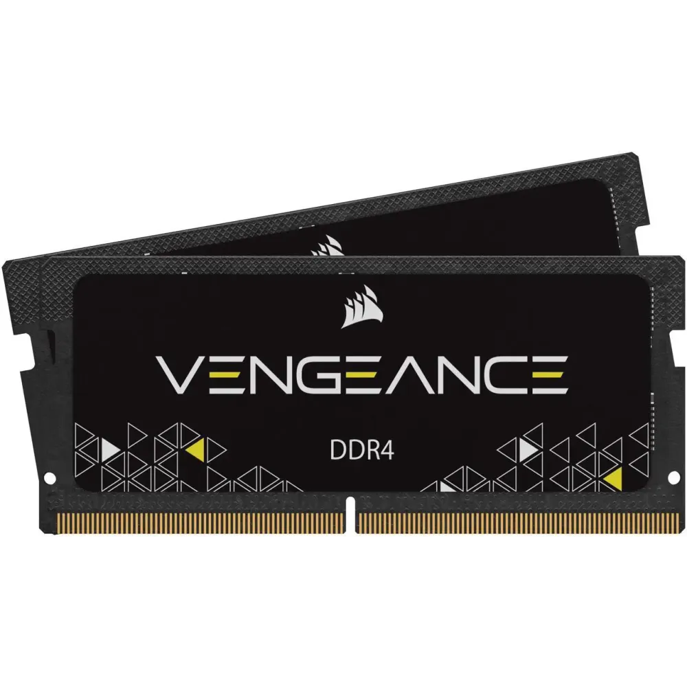 CORSAIR Vengeance 32GB (2 x 16GB) 260-Pin DDR4 SO-DIMM DDR4 3200 (PC4 25600) Laptop Memory Model CMSX32GX4M2A3200C22