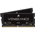 CORSAIR Vengeance 32GB (2 x 16GB) 260-Pin DDR4 SO-DIMM DDR4 3200 (PC4 25600) Laptop Memory Model CMSX32GX4M2A3200C22