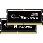 G.SKILL Ripjaws SO-DIMM 32GB (2 x 16GB) 262-Pin DDR5 SO-DIMM DDR5 5600 (PC5 44800) Laptop Memory Model F5-5600S4040A16GX2-RS
