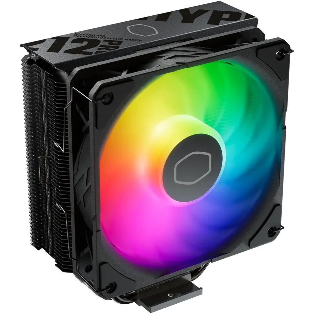 Cooler Master Hyper 212 Pro CPU Air Cooler, SickleFlow Edge 120 PWM Fan, Superconductive Composite 4 Copper Heat Pipes, 152mm Tall, Sleek Top Cover, AMD Ryzen AM5|AM4, Intel LGA 1851|1700 Brackets