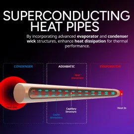 Cooler Master Hyper 212 Pro CPU Air Cooler, SickleFlow Edge 120 PWM Fan, Superconductive Composite 4 Copper Heat Pipes, 152mm Tall, Sleek Top Cover, AMD Ryzen AM5|AM4, Intel LGA 1851|1700 Brackets