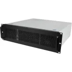 Rosewill 3U Server Chassis Rackmount Case, 6x 3.5" Bays, E-ATX Compatible, 2x 80mm Fans, 2x USB 3.0, Silver/Black