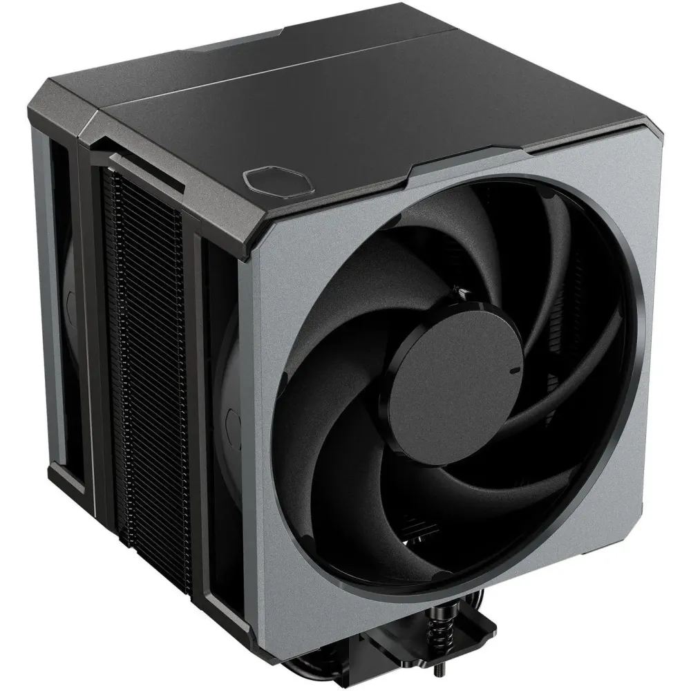 Cooler Master Hyper 612 APEX CPU Air Cooler, Dual Mobius 120 PWM Fan, Superconductive Composite 6 Copper Heat Pipes, 159mm Tall, Sleek Top Cover, AMD Ryzen AM5|AM4, Intel LGA 1851|1700 Brackets