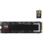 SAMSUNG SSD 9100 PRO 2TB, PCIe 5.0x4 M.2 2280, Seq. Read Speeds Up to 14,800MB/s, Best for AI Computing, Gaming, and Heavy Duty Workstations