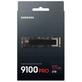 SAMSUNG SSD 9100 PRO 2TB, PCIe 5.0x4 M.2 2280, Seq. Read Speeds Up to 14,800MB/s, Best for AI Computing, Gaming, and Heavy Duty Workstations