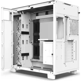 NZXT H9 Flow - All White - CM-H91FW-01 - Dual-Chamber Mid-Tower Airflow Case