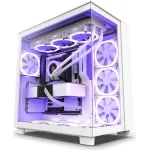 NZXT H9 Flow - All White - CM-H91FW-01 - Dual-Chamber Mid-Tower Airflow Case