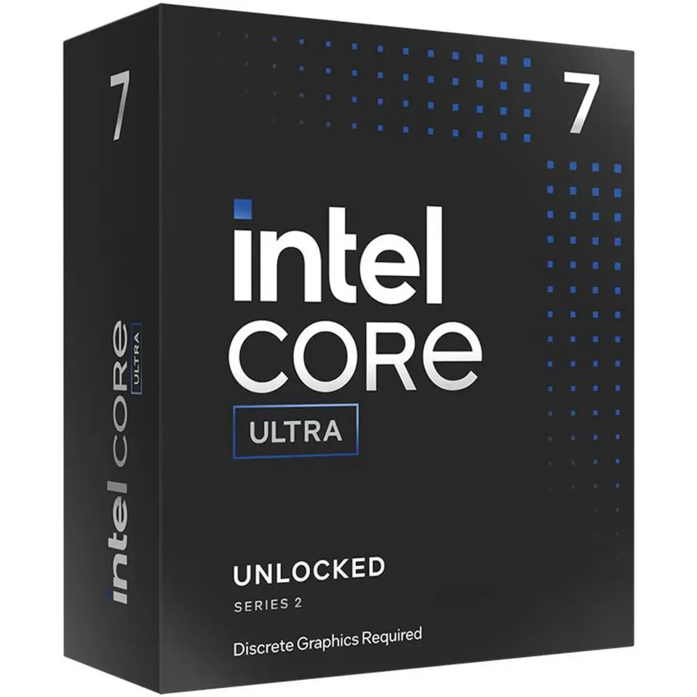 Intel Core Ultra 7 265KF - Core Ultra 7 (Series 2) Arrow Lake 20-Core (8P+12E), LGA 1851, 125W Desktop Processor