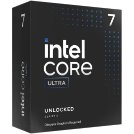 Intel Core Ultra 7 265KF - Core Ultra 7 (Series 2) Arrow Lake 20-Core (8P+12E), LGA 1851, 125W Desktop Processor