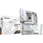 GIGABYTE X870E AORUS PRO ICE AM5 LGA 1718, ATX, DDR5, 4x M.2, PCIe 5.0, USB4, Wi-Fi 7, 2.5GbE LAN, EZ-Latch, 5-Year Warranty