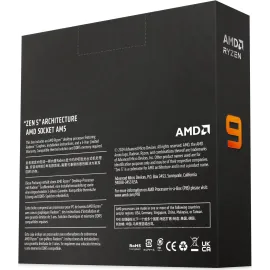 AMD Ryzen 9 9900X - Ryzen 9 9000 Series Granite Ridge (Zen 5) 12-Core 4.4 GHz - Socket AM5 120W - Radeon Graphics Processor