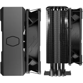 Cooler Master Hyper 212 Black CPU Air Cooler, SickleFlow 120mm Fan, Aluminum Top Cover, 4 Copper Heat Pipes, CryoFuze, 152mm(H), Brackets AMD Ryzen AM5|AM4, Intel LGA 1851|1700