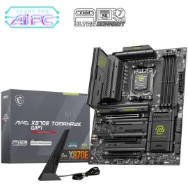 MSI MAG MAG X870E TOMAHAWK WIFI AM5 AMD X870E SATA 6Gb/s M.2 DDR5 Wi-Fi 7 5G LAN ATX Motherboards