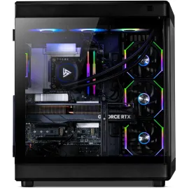 STORMCRAFT Gaming PC WIZARD Intel Core i9-14900KF NVIDIA GeForce RTX 5070 Ti – AI Powered 32GB DDR5 6000MHz RGB 2TB NVMe SSD 360mm AIO 850W PSU Windows 11 Home
