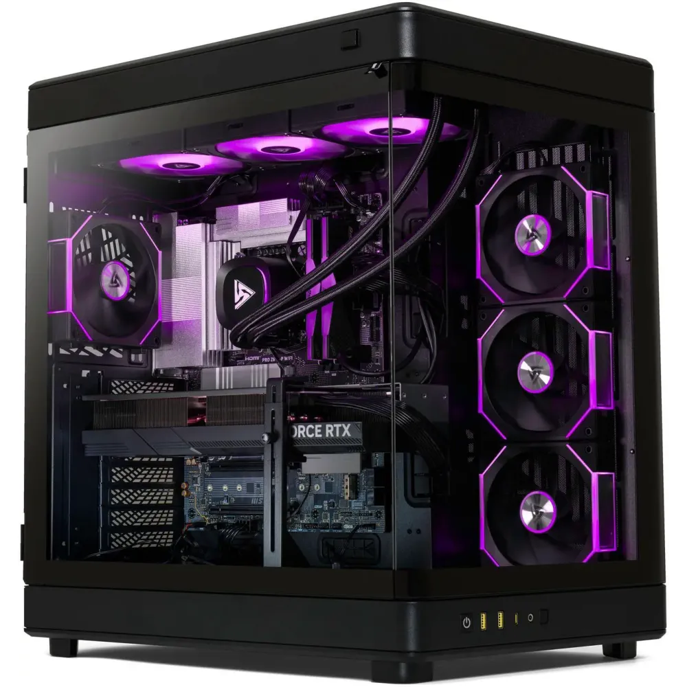 STORMCRAFT Gaming PC WIZARD Intel Core i9-14900KF NVIDIA GeForce RTX 5070 Ti – AI Powered 32GB DDR5 6000MHz RGB 2TB NVMe SSD 360mm AIO 850W PSU Windows 11 Home