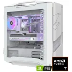 GIGABYTE AORUS SUPREME 5 ICE Gaming Desktop PC, AMD Ryzen 7 9800X3D, AORUS RTX 5090, 64GB DDR5 RAM, 2TB Gen5 NVMe SSD, Windows 11 Home, White