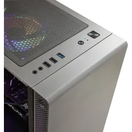 MXZ Gaming PC Desktop Computer, AMD Ryzen 5 5600 3.7GHz, GeForce RTX 4060 , 16GB DDR4, NVME 1T SSD, 6RGB Fans, Win 11 Pro Ready, Gamer Desktop Computer(R5 5600| RTX 4060)
