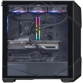 Cooler Master TD5 Pro - Intel Core Ultra 7-265KF - GeForce RTX 5070 Ti - 32GB DDR5 6000MHz - 2TB M.2 NVMe SSD - Windows 11 - 360mm AIO - Gaming PC