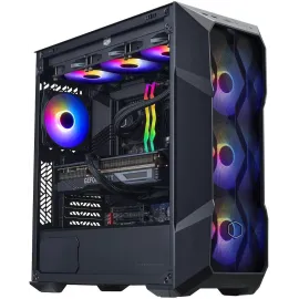 Cooler Master TD5 Pro - Intel Core Ultra 7-265KF - GeForce RTX 5070 Ti - 32GB DDR5 6000MHz - 2TB M.2 NVMe SSD - Windows 11 - 360mm AIO - Gaming PC