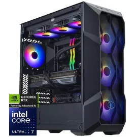 Cooler Master TD5 Pro - Intel Core Ultra 7-265KF - GeForce RTX 5070 Ti - 32GB DDR5 6000MHz - 2TB M.2 NVMe SSD - Windows 11 - 360mm AIO - Gaming PC