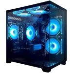 AOACE Gaming PC Desktop INTEL Core i5 14400F, NVIDIA RTX 5060Ti 8G DLSS 4 , 32GB DDR5 RAM 6400MHz,1TB NVMe PCIe4.0, Wi-Fi6E, Game Design Office console,Sea View Room Windows 11