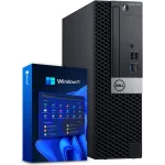 Dell OptiPlex 5060 - Windows 11 Desktop Computer | Intel Core i5-8500 Six Core (4.3GHz Turbo) | 16GB DDR4 RAM | 500GB SSD Solid State + 1TB HDD | WiFi + Bluetooth | Home or Office PC