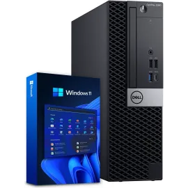 Dell OptiPlex 5060 - Windows 11 Desktop Computer | Intel Core i5-8500 Six Core (4.3GHz Turbo) | 16GB DDR4 RAM | 500GB SSD Solid State + 1TB HDD | WiFi + Bluetooth | Home or Office PC