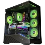 Andromeda Insights Advanced AMD Vector - RX 9070XT 16GB | Ryzen 5 9600X (5.4 GHz Turbo Boost) | 32GB DDR5 6000MHz | 1TB Gen4 SSD | 850W Gold PSU | ARGB Fans | Wi-Fi + BT | Win 11 Home