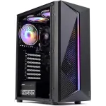 MXZ Gaming PC Desktop Computer, AMD Ryzen 5 5600GT 3.6GHz, AMD Radeon RX Vega 7 Graphics,16GB DDR4, NVME 1TB SSD, 6RGB Fans, Win 11 Pro Ready, Gamer Desktop Computer