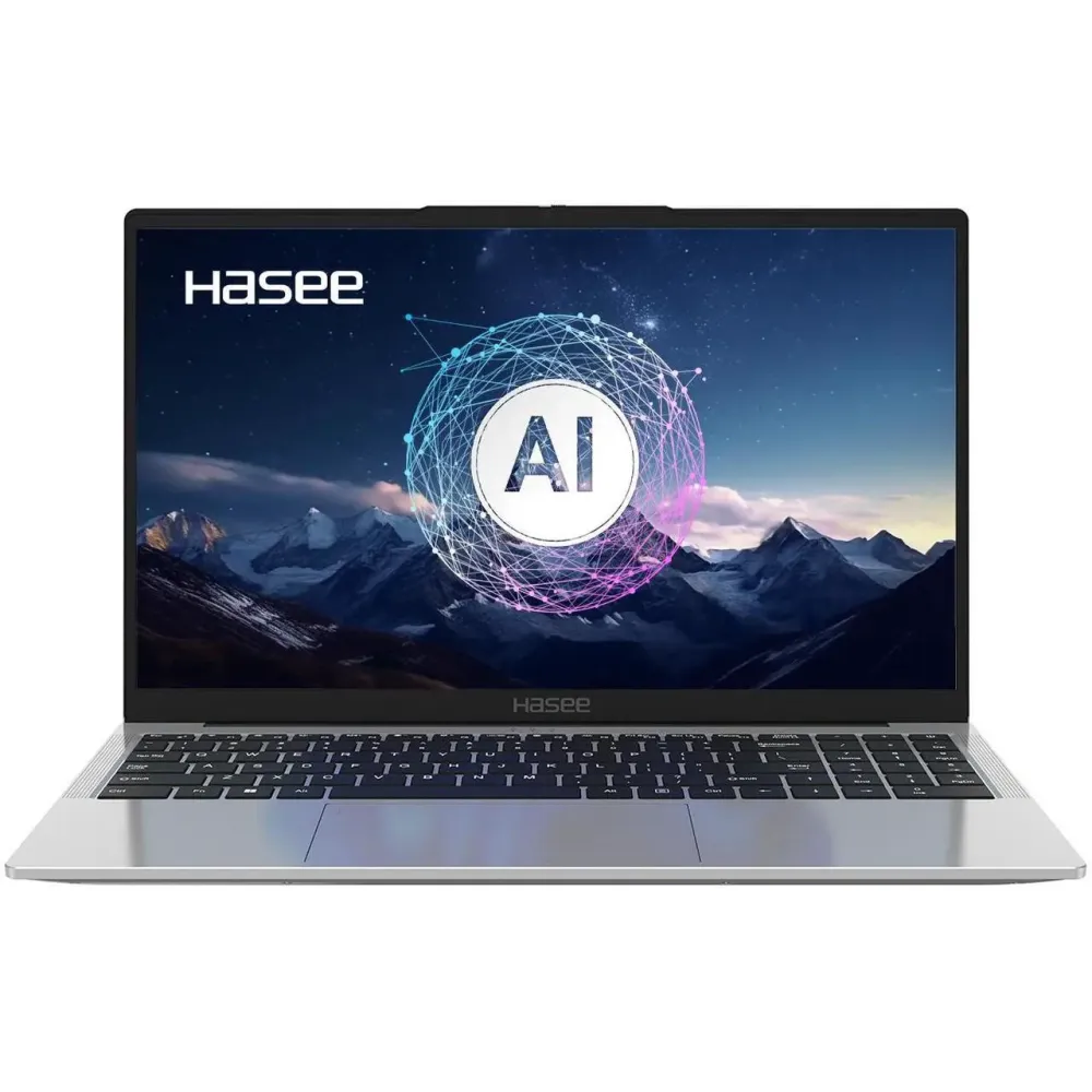 Hasee X5 15.6 laptop computer Intel core i9-12900H, Intel® UHD Graphics , 16G LPDDR5 RAM, 512G NVMe PCIe4.0 SSD, 15.6'' Windows 11 Home WIFI6, BT5.2, Silvery, A Metal