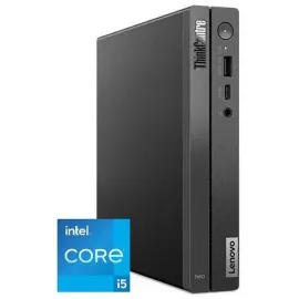 Lenovo ThinkCentre neo 50q Gen 4 12LN000CUS Tiny Desktop Computer - Intel Core i5 13th Gen i5-13420H (8 Core) - 8 GB RAM DDR4 - 256 GB M.2 NVMe 4.0 x4 SSD - Black
