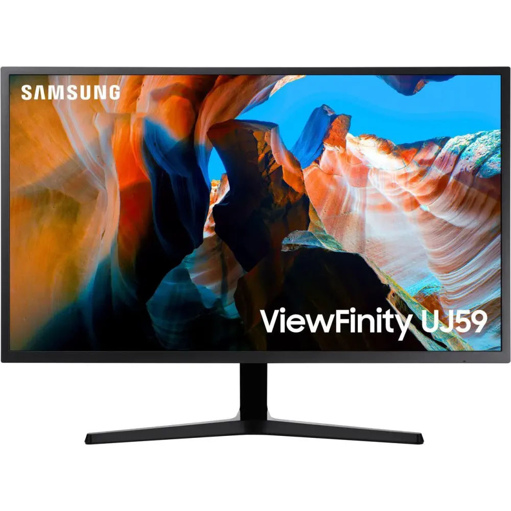 Samsung UJ59 ViewFinity LU32J590UQNXZA 32" 3840 x 2160 Ultra HD 4K Resolution 2x HDMI, DisplayPort AMD FreeSync Flicker Free Slim Bezel LED Backlit LCD Monitor