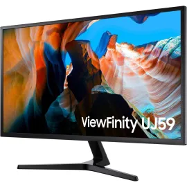 Samsung UJ59 ViewFinity LU32J590UQNXZA 32" 3840 x 2160 Ultra HD 4K Resolution 2x HDMI, DisplayPort AMD FreeSync Flicker Free Slim Bezel LED Backlit LCD Monitor