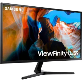 Samsung UJ59 ViewFinity LU32J590UQNXZA 32" 3840 x 2160 Ultra HD 4K Resolution 2x HDMI, DisplayPort AMD FreeSync Flicker Free Slim Bezel LED Backlit LCD Monitor