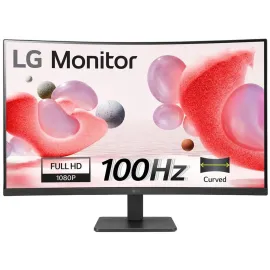 LG 32MR50C-B 32-inch FHD Curved Monitor 100Hz, AMD FreeSync, OnScreen Control, Dynamic Action Sync, Black Stabilizer, Tilt Stand (HDMI)