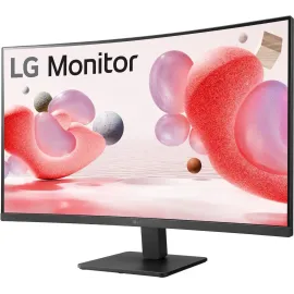 LG 32MR50C-B 32-inch FHD Curved Monitor 100Hz, AMD FreeSync, OnScreen Control, Dynamic Action Sync, Black Stabilizer, Tilt Stand (HDMI)