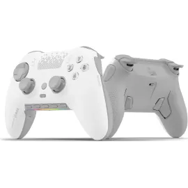 SCUF ENVISION PRO Wireless PC Gaming Controller - Five Remappable G-Keys - Remappable Back Paddles - Instant Triggers - iCUE Compatible - White