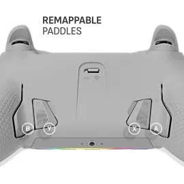 SCUF ENVISION PRO Wireless PC Gaming Controller - Five Remappable G-Keys - Remappable Back Paddles - Instant Triggers - iCUE Compatible - White