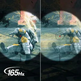 Acer 27" 2560 x 1440 QHD Gaming Monitor | AMD FreeSync Premium | 170 Hz Refresh Rate | 1500R Curved Design | 1 x Display Port 1.4 & 2 x HDMI 2.0 Ports(Cable Included)72% NTSC Nitro ED270U P2bmiipx