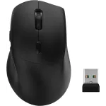 Silent Wireless Mouse, 2.4G Ergonomic Optical Mouse for Gaming, Computer Mouse for Laptop, PC, Computer, ,Notebook, 6 Buttons,1200-2400-3200 Adjustable DPI, Play & Play (Battery NOT included)